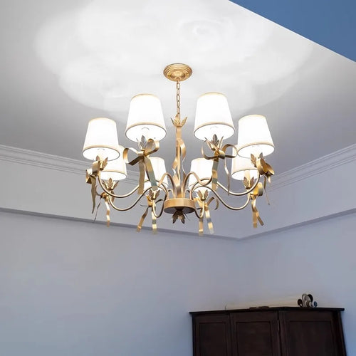 lustre moderne à nœud papillon pour enfants et princesses - vue 5 sur 5