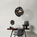 suspension wabi-sabi design haut de gamme en résine led