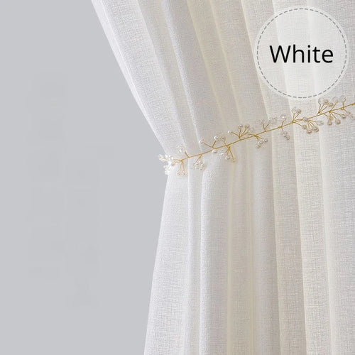Rideau voile tulle moderne leger pour salon chambre - vue 13 sur 12
