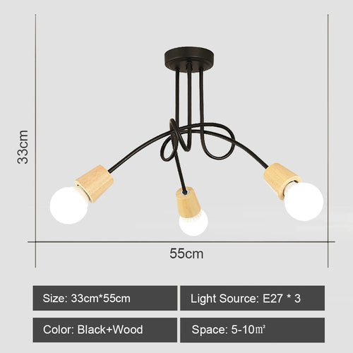 lustre sputnik moderne style industriel pour intérieur élégant - vue 10 sur 19