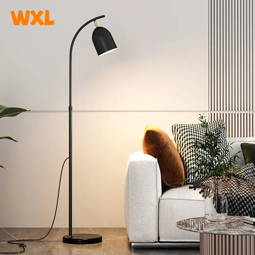 lampadaire led moderne à éclairage réglable design nordique - vue 5 sur 8