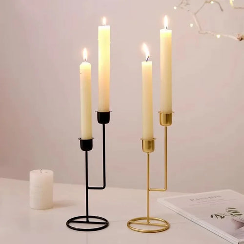 bougeoir nordique artisanal pour événements et décoration festive - vue 4 sur 20