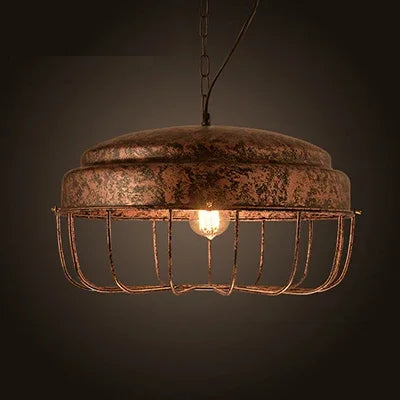 Suspension rétro de Style industriel lampe suspendue Vintage avec ampoule Led E27 dortoir salle à manger cuisine Bar - vue 12 sur 23