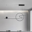 suspension nordique led réglable pour hôtel boutique