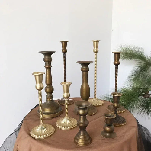 lustre en métal à tête unique pour mariages et dîners romantiques - vue 3 sur 29