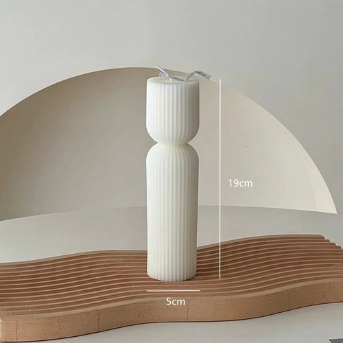 accessoires de décoration moderne bougies parfumées géométriques de luxe - vue 13 sur 12