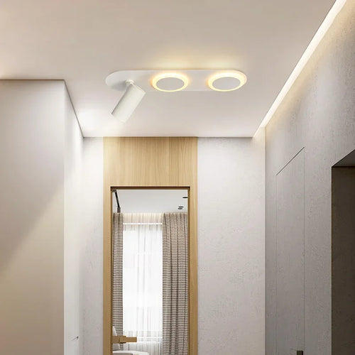 plafonnier led nordique moderne pour décoration intérieure et extérieure - vue 6 sur 16