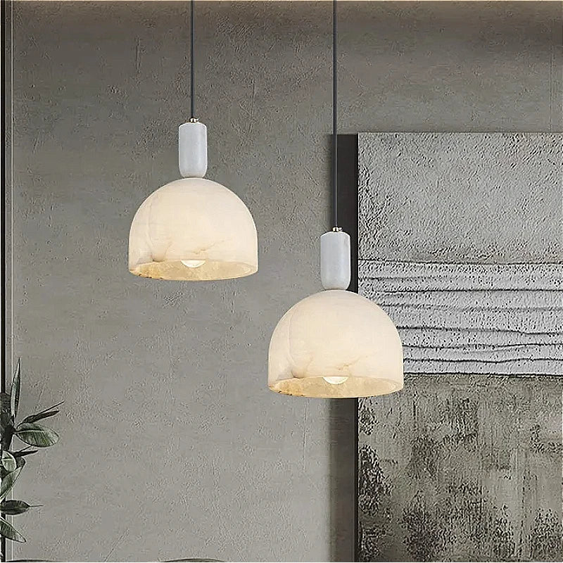 suspension en marbre naturel pour décoration intérieure moderne - vue 5 sur 7