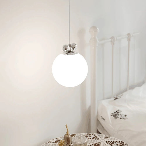 Applique murale ou suspension led bauhaus chromée - vue 2 sur 7