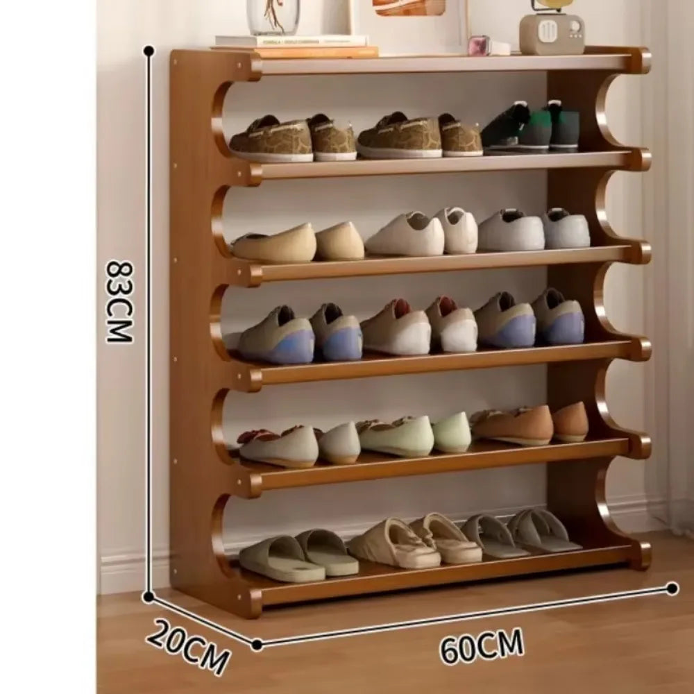 étagère à chaussures intérieure simple et peu encombrante - vue 18 sur 20