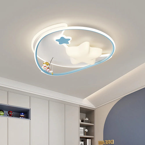 lampe de chambre enfant moderne à protection des yeux étoile créative - vue 4 sur 10