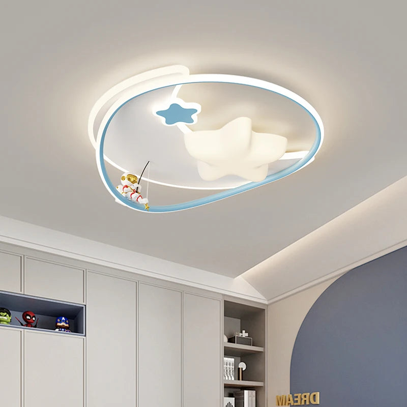 lampe de chambre enfant moderne à protection des yeux étoile créative - vue 4 sur 10