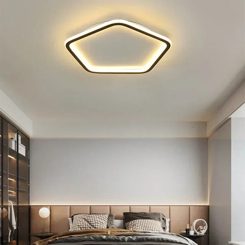 lustre moderne à leds pour décoration intérieure lumineuse - vue 2 sur 14