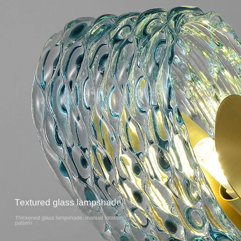 lustre de luxe moderne 2022 en laiton verre pour décoration maison - vue 4 sur 9