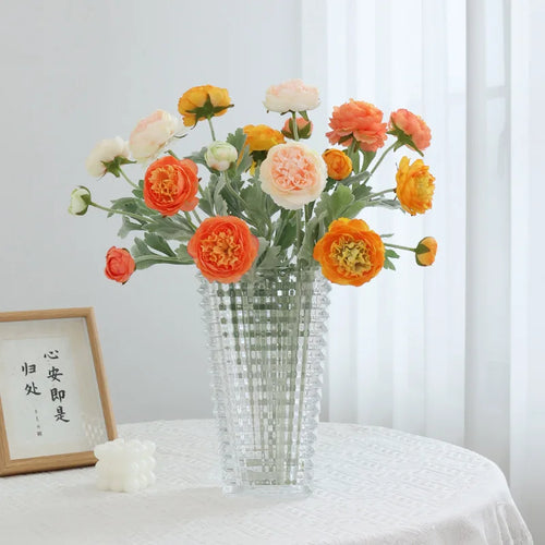petit bouquet de fleurs artificielles pour décoration de mariage hiver - vue 4 sur 12