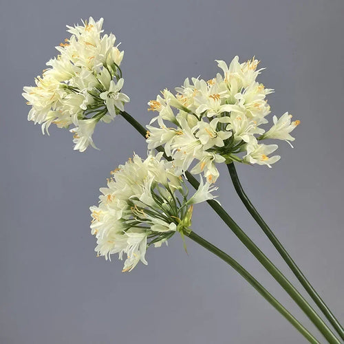 lot de 2 fleurs en soie pour décoration intérieure moderne - vue 5 sur 9