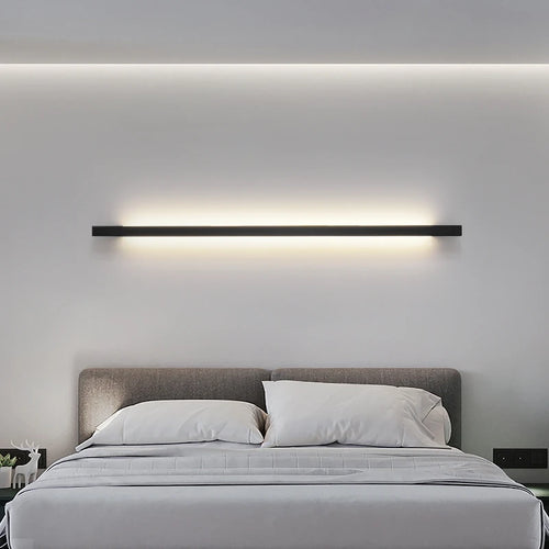 applique murale à bande led minimaliste moderne et créative - vue 6 sur 16