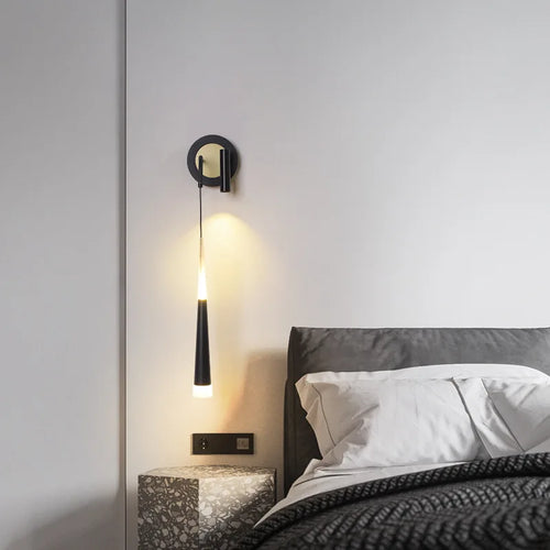 lampe de chevet design nordique moderne avec éclairage led - vue 5 sur 14