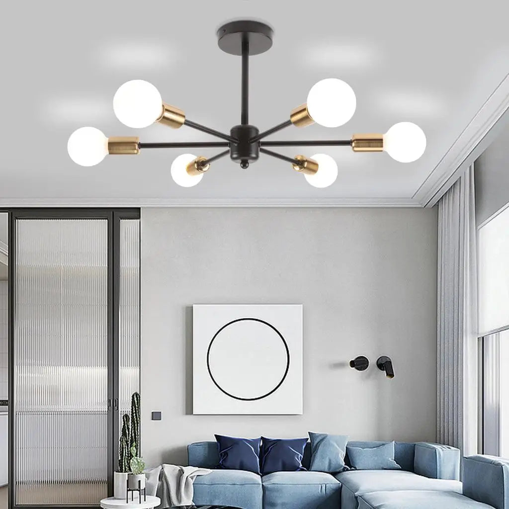 lustre led moderne pour un éclairage d'intérieur élégant - vue 4 sur 10