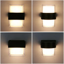 applique murale led résistantes à l'humidité pour décoration extérieure rurale
