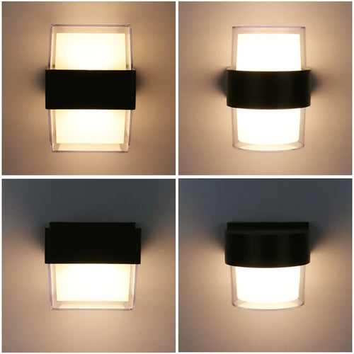 applique murale led résistantes à l'humidité pour décoration extérieure rurale - vue 6 sur 14