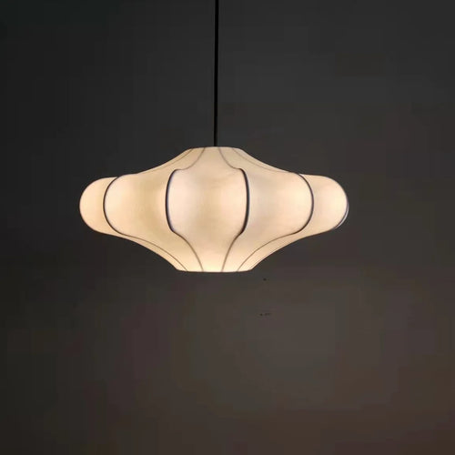 lustre en soie nordique pour décoration intérieure élégante - vue 6 sur 6