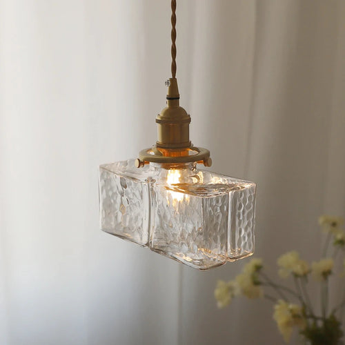 Suspension de luxe japonais en verre minimaliste - vue 2 sur 9