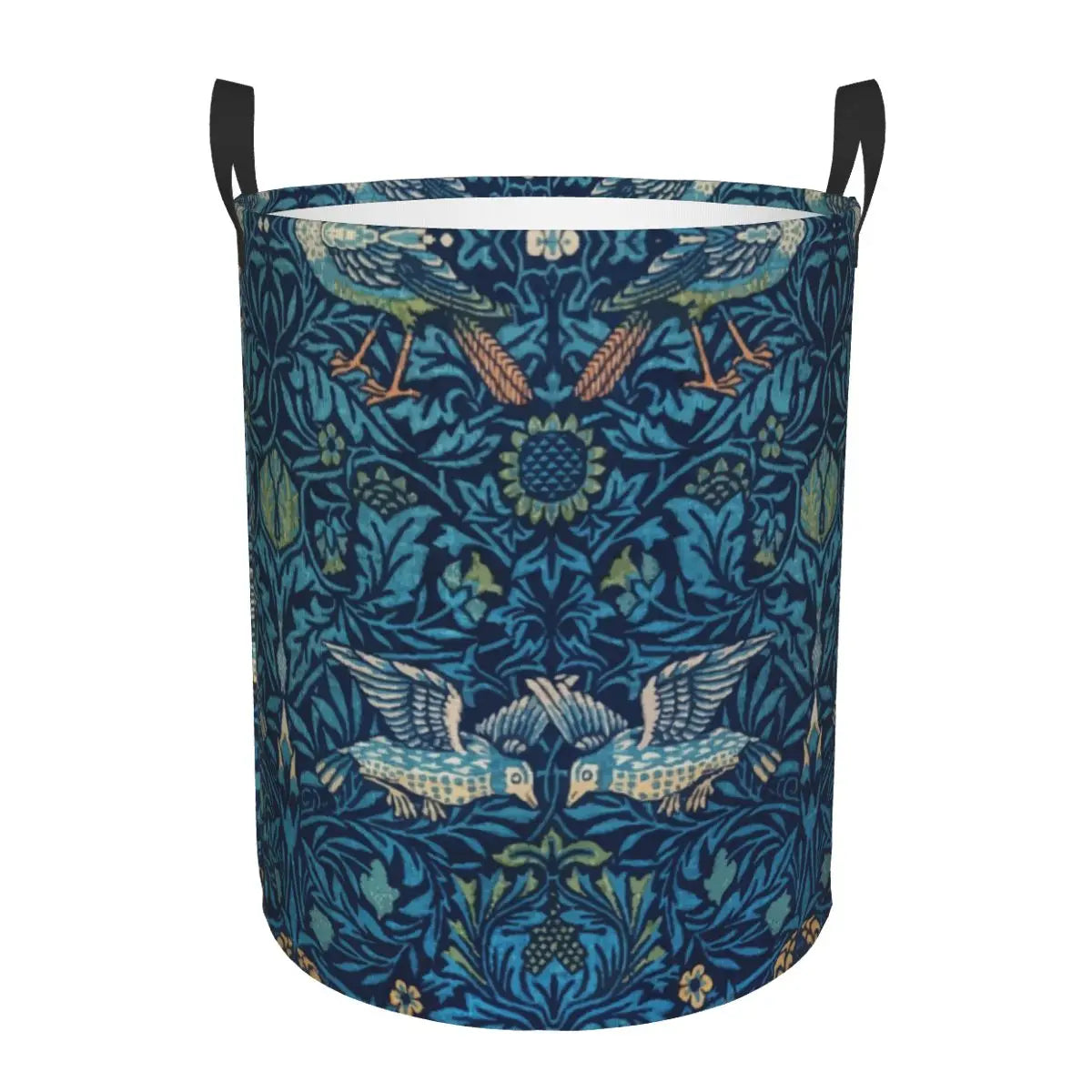panier à linge pliable floral pour rangement jouets bébé - vue 29 sur 30