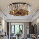 plafonnier moderne en cristal pour éclairage intérieur décoratif
