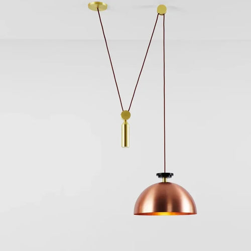 suspension en métal réglable design pour éclairage intérieur décoratif - vue 13 sur 25