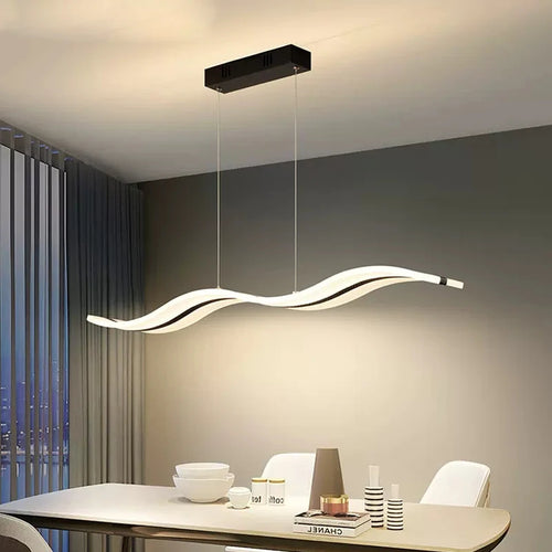 suspension led moderne pour décoration intérieure élégante - vue 4 sur 8