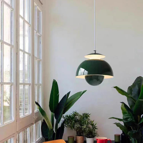 lampe suspendue led moderne en métal réglable - vue 3 sur 10