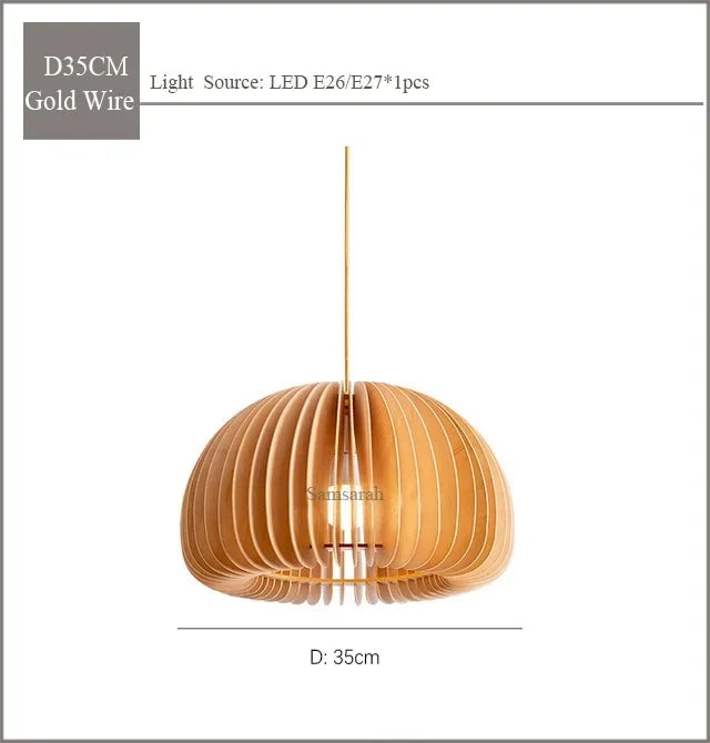 2024Modern Originality Decoration Pumpkin Lampshade Chandeliers For Dining Room Study Bedroom Chandeliers - vue 8 sur 14