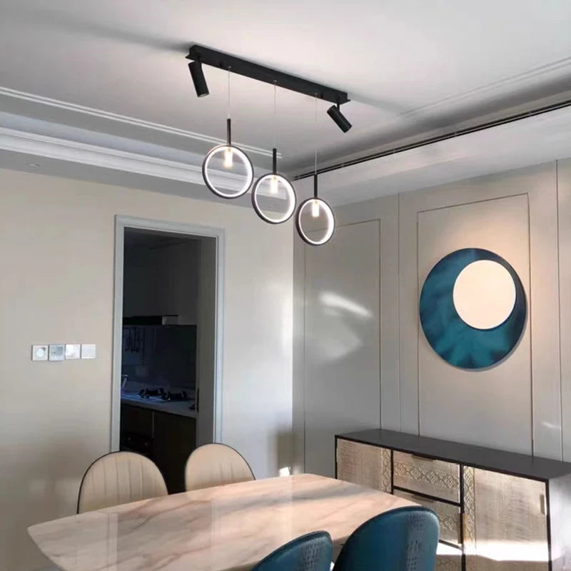 suspension moderne à led pour intérieur élégant et design - vue 4 sur 10