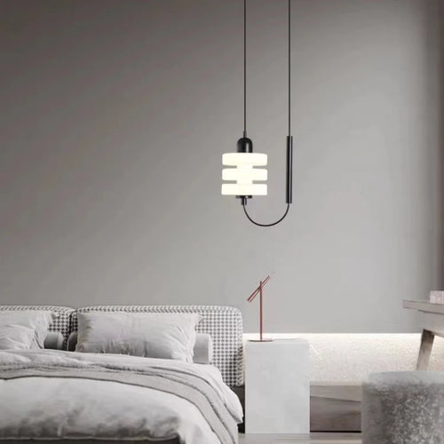 lustre en verre nordique pour décoration intérieure moderne - vue 3 sur 7