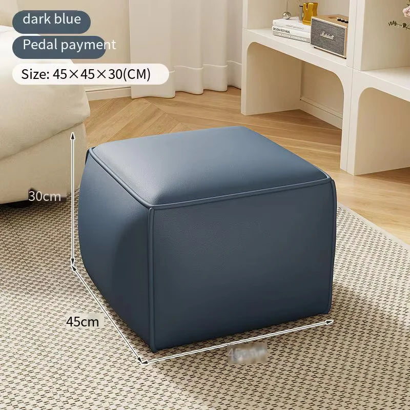 tabouret léger moderne pour entrée salon ou chambre - vue 7 sur 18