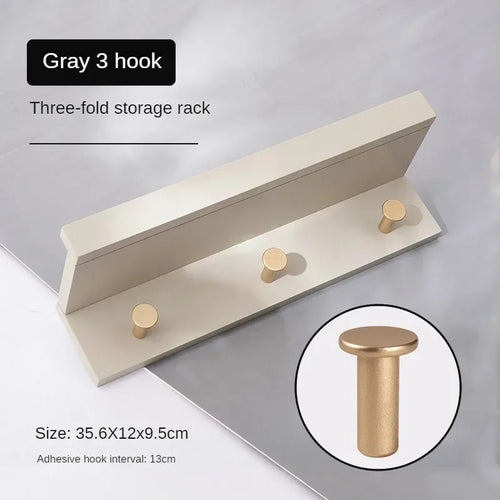porte-manteau mural en bois pour rangement créatif et pratique - vue 8 sur 15