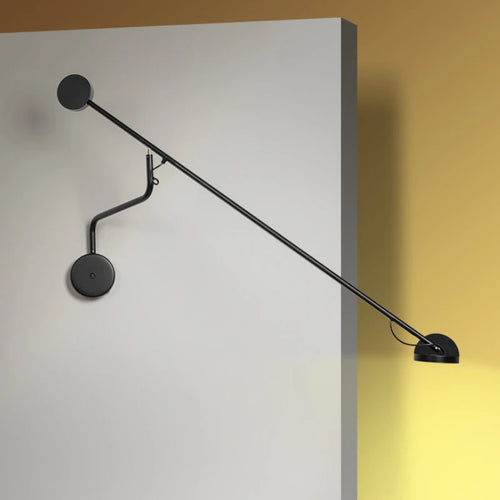 applique murale pivotante style industriel avec angle réglable led - vue 2 sur 11