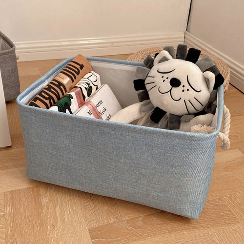panier de rangement pliable pour vêtements et fournitures diverses - vue 9 sur 12