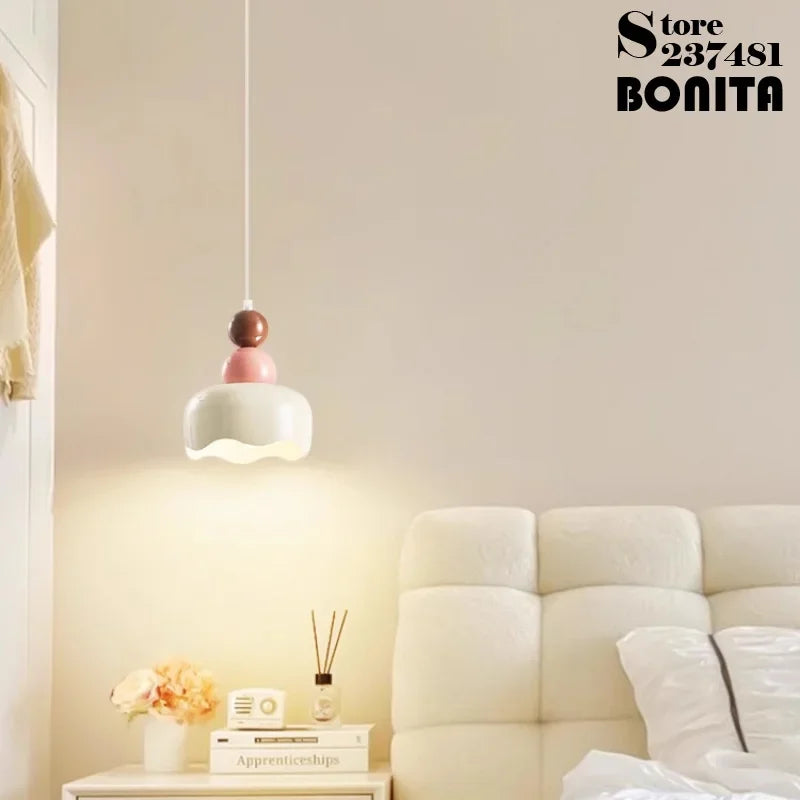 suspension florale style crème pour une ambiance chaleureuse - vue 1 sur 8