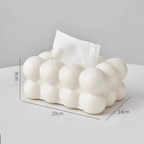 boîte à mouchoirs nuage pour décoration et rangement - vue 2 sur 8