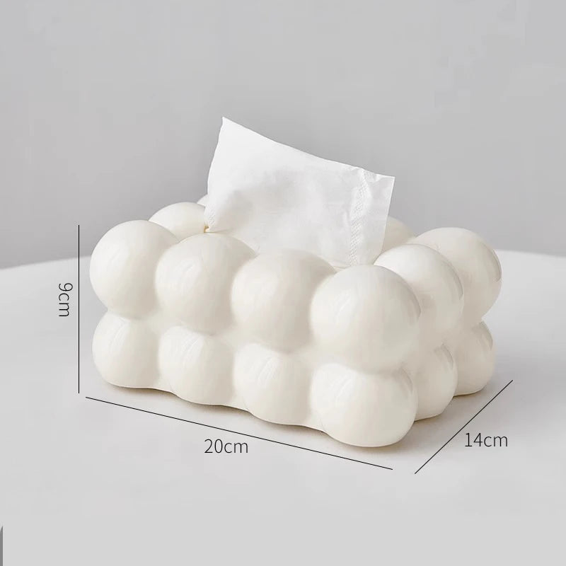 boîte à mouchoirs nuage pour décoration et rangement - vue 1 sur 8