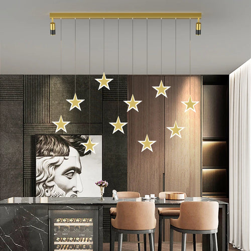 suspension led nordique pour cuisine hôtel et café - vue 5 sur 14