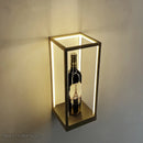 applique murale moderne minimaliste cube créative intérieur déco lumineuse