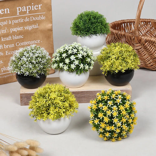 plantes artificielles bonsaï décoratives pour intérieur et bureau - vue 8 sur 8