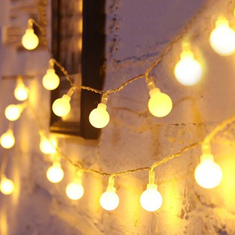 guirlande lumineuse led avec télécommande pour décoration festive extérieure - vue 3 sur 15