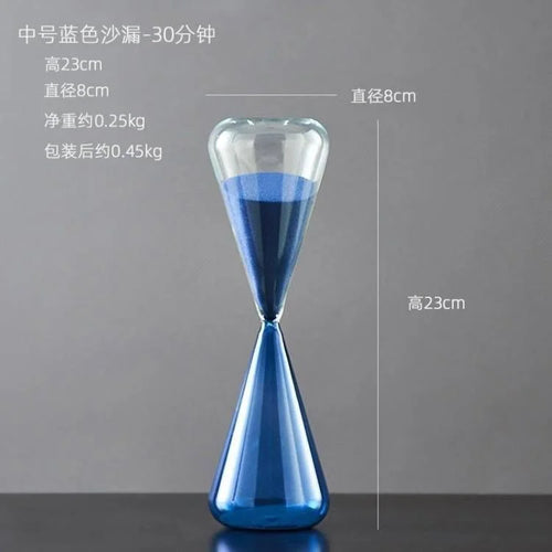 décoration sablier créative en verre pour intérieur élégant - vue 17 sur 16