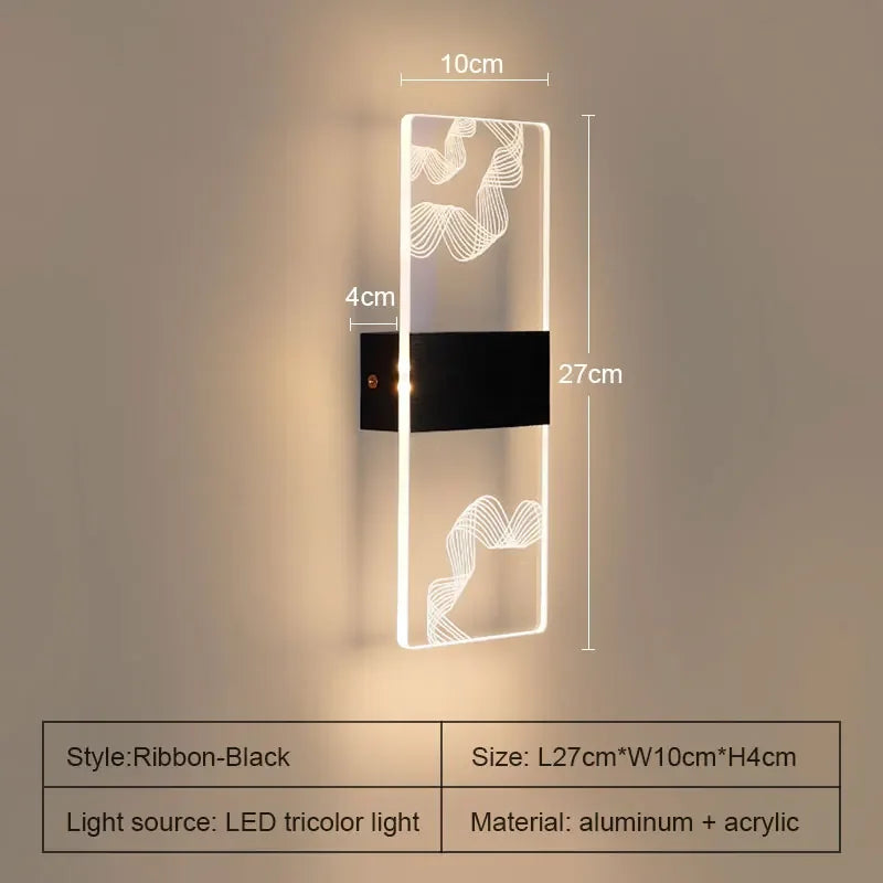 Applique murale LED moderne