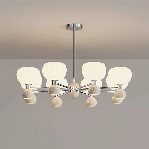 lustre led moderne haut bas éclairage intérieur suspendu - vue 3 sur 18
