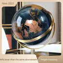 globe terrestre moderne rétro pour apprentissage et décoration